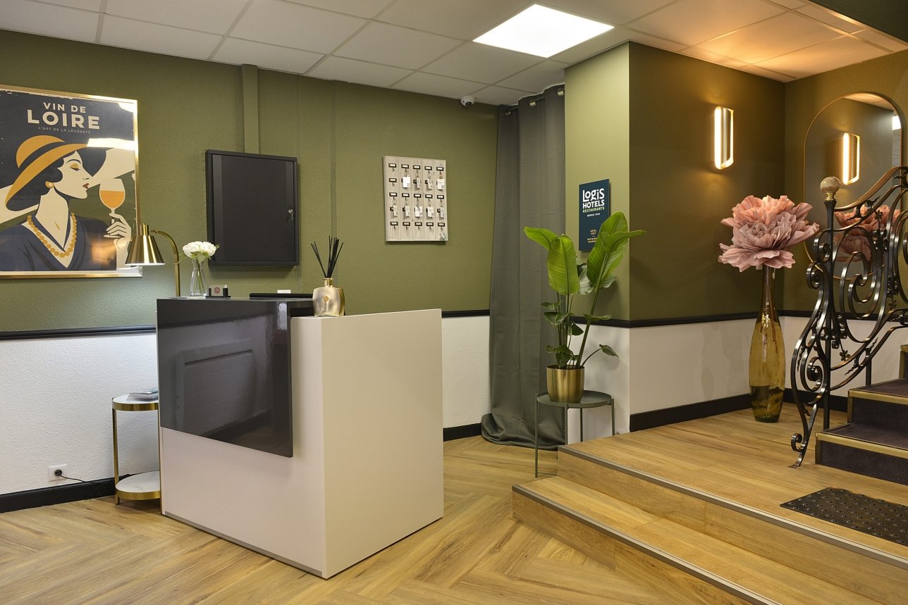 Salle de réception de l'hôtel